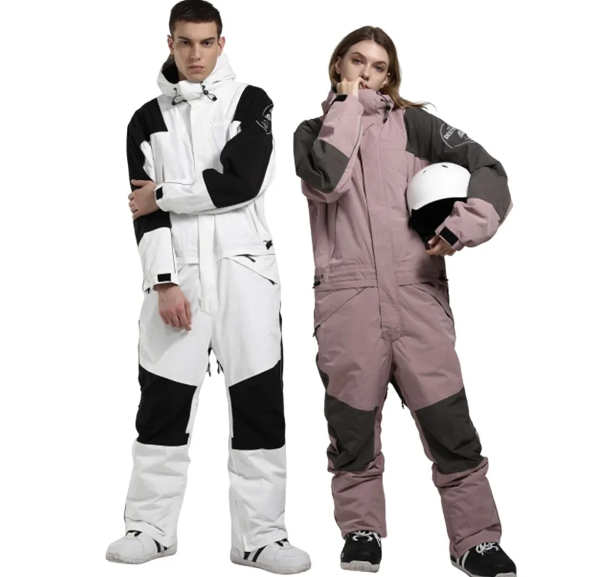 OEM CUSTOM High Quality Waterproof and Windproof Custom Men And Women Ski Snow Warm Wear Full Body Ski Suits One Piece Ski Suit