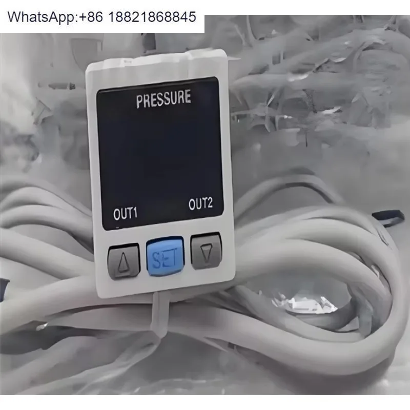 Interruptor de pressão digital série 2 ZSE30A-C4H-D-ML Display de 2 cores Peças pneumáticas Novo status Muf fler