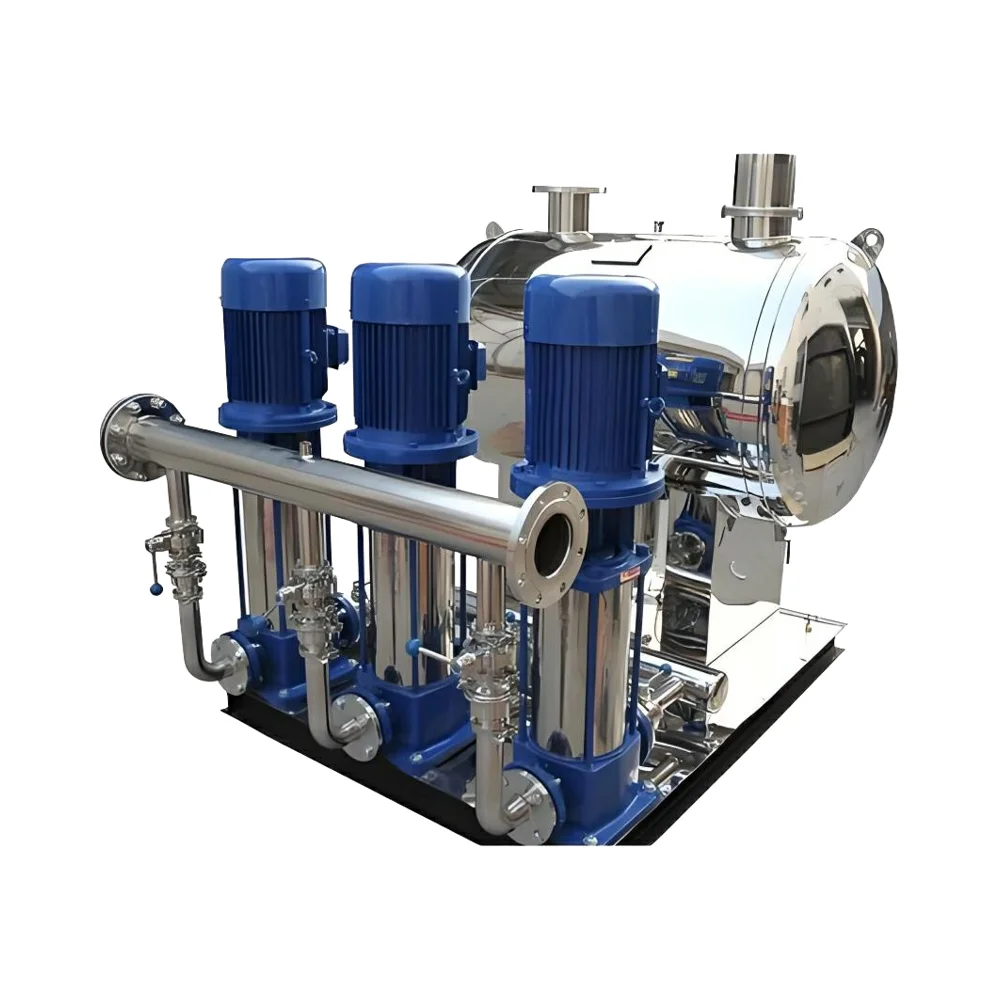 Community High-Rise Water Supply Equipment Frequency Converter Booster Pump Constant Pressure Unit for Water Treatment Machinery