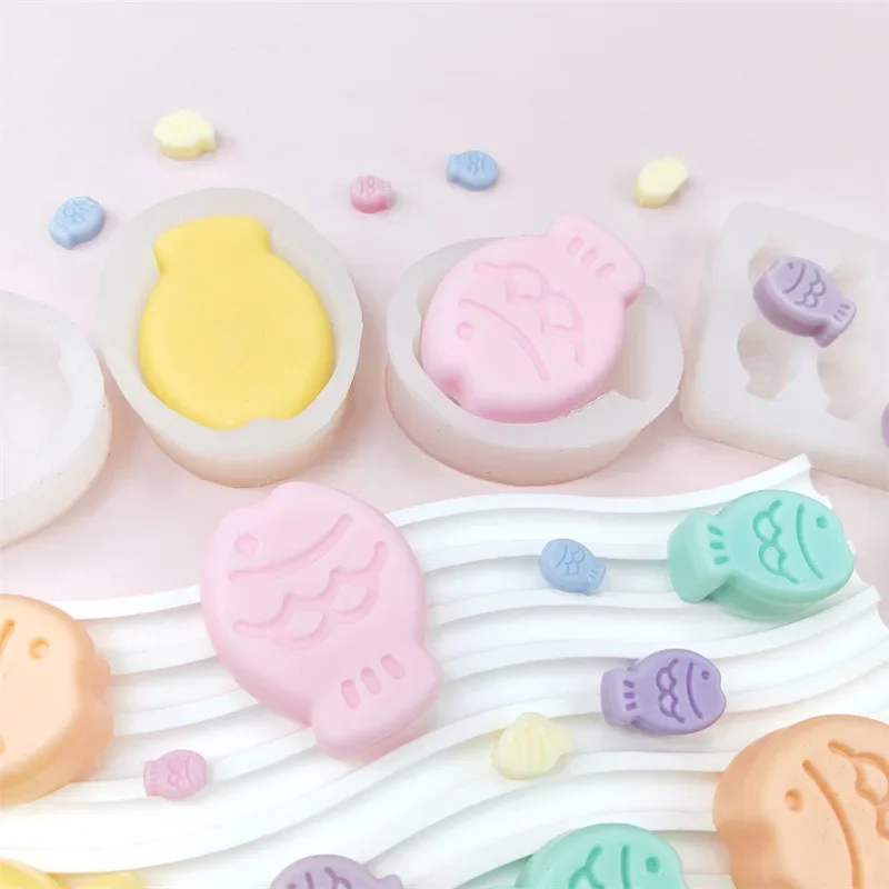 Snapper Roast Modeling Silicone Mold Wax Bottle Sugar Fire Paint Wax Kneading Music Mold Cake Decoration Baking Mold  Molds