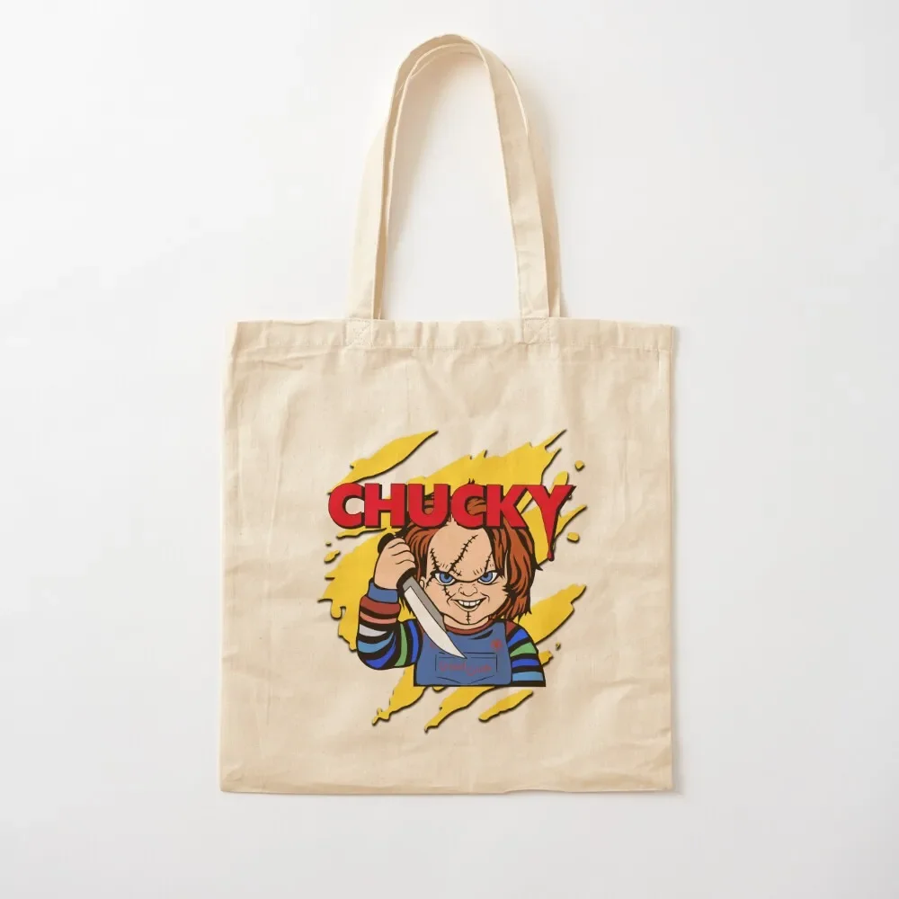 

Chucky Childs Play doll Tote Bag Big bag shopping bag logo Women's shopper Shopping bags