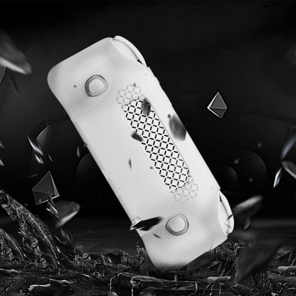 For AYN Odin 2 Portal Silicone Protective Case Grip Protect Shell Case Retro Console Stand Holder Waterproof Ergonomic Grip Case