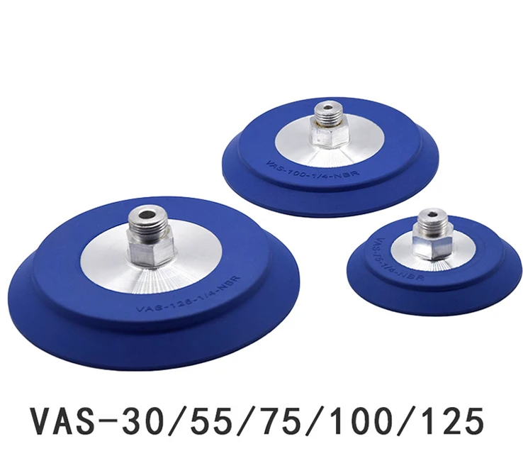 Vas- 30/55/75/100/125 Rubber Products Heavy Duty Vacuum Cups