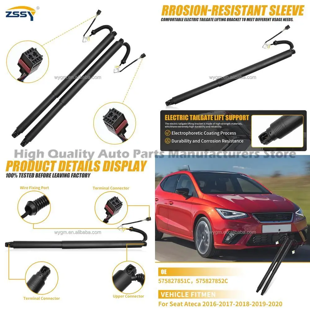 

1 pair For Power Liftgate Rear Tailgate Lift Struts Electric Tailgate Lift for Seat ATECA 2016-2020 575827851 575827852