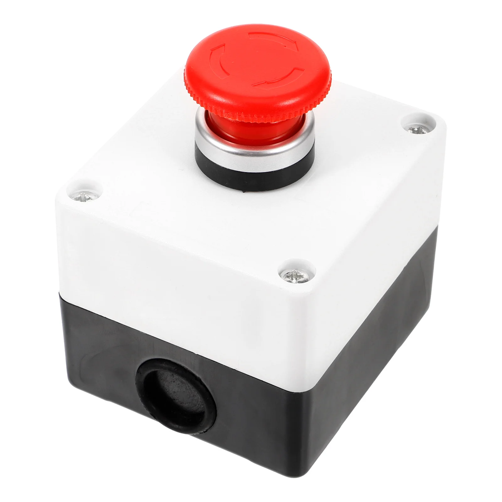

Sturdy Momentary Push Button Emergency Station Box Industrial Control Switch For Factories Laboratories Server Rooms Heavy Duty