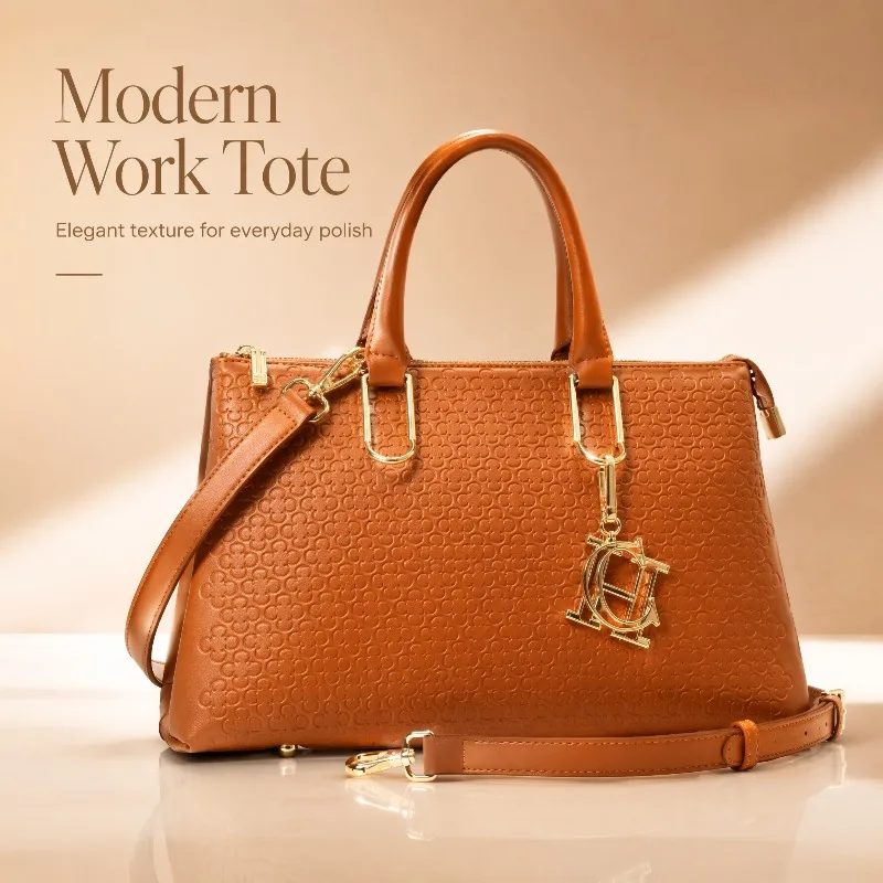 CHHC Premium Solid Color Handbag New Autumn Temperament Minimalist Style Fashion Crossbody Women Purse Elegant