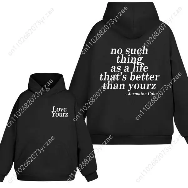 J Cole DreamVille Love YourZ Retro سوبر لينة البلوز رجل إمرأة البلوز موضة مريحة هوديس تنفس خمر