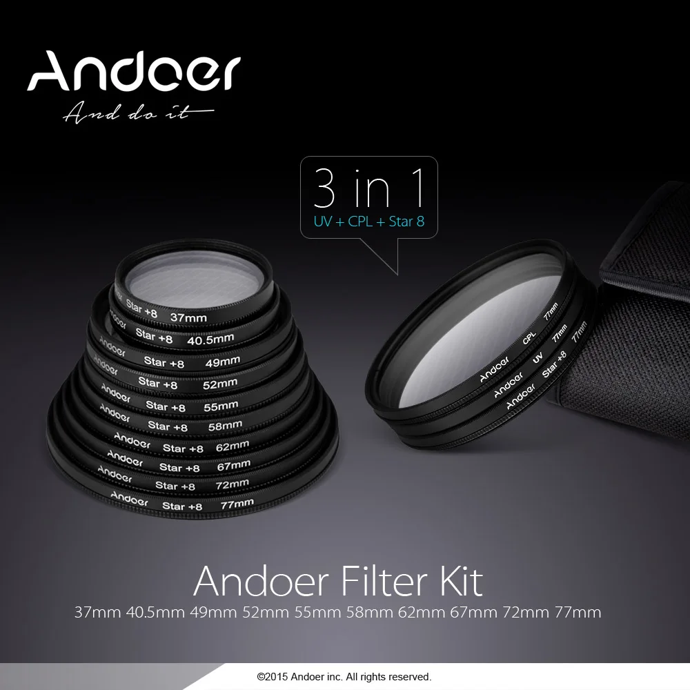 Andoer 67Mm Filter …