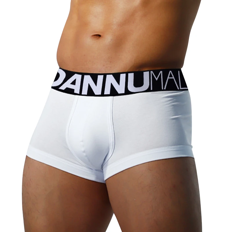 New Fashion Cotton Mens Boxer Underwear Soft Shorts Soft Underpants Male Panties 3D Pouch Shorts Under Wear Pants Short