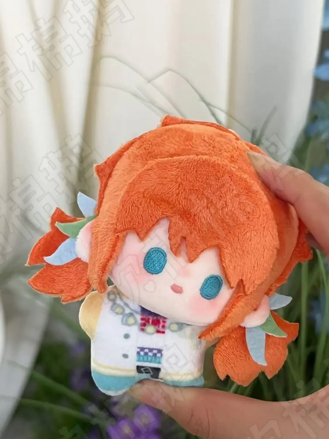 12 cm Identity V Cheerleader Starfish Body Game Cosplay Mini Peluche Portachiavi Ciondolo Impiccagioni Mascotte Dango Natale Regalo di Halloween