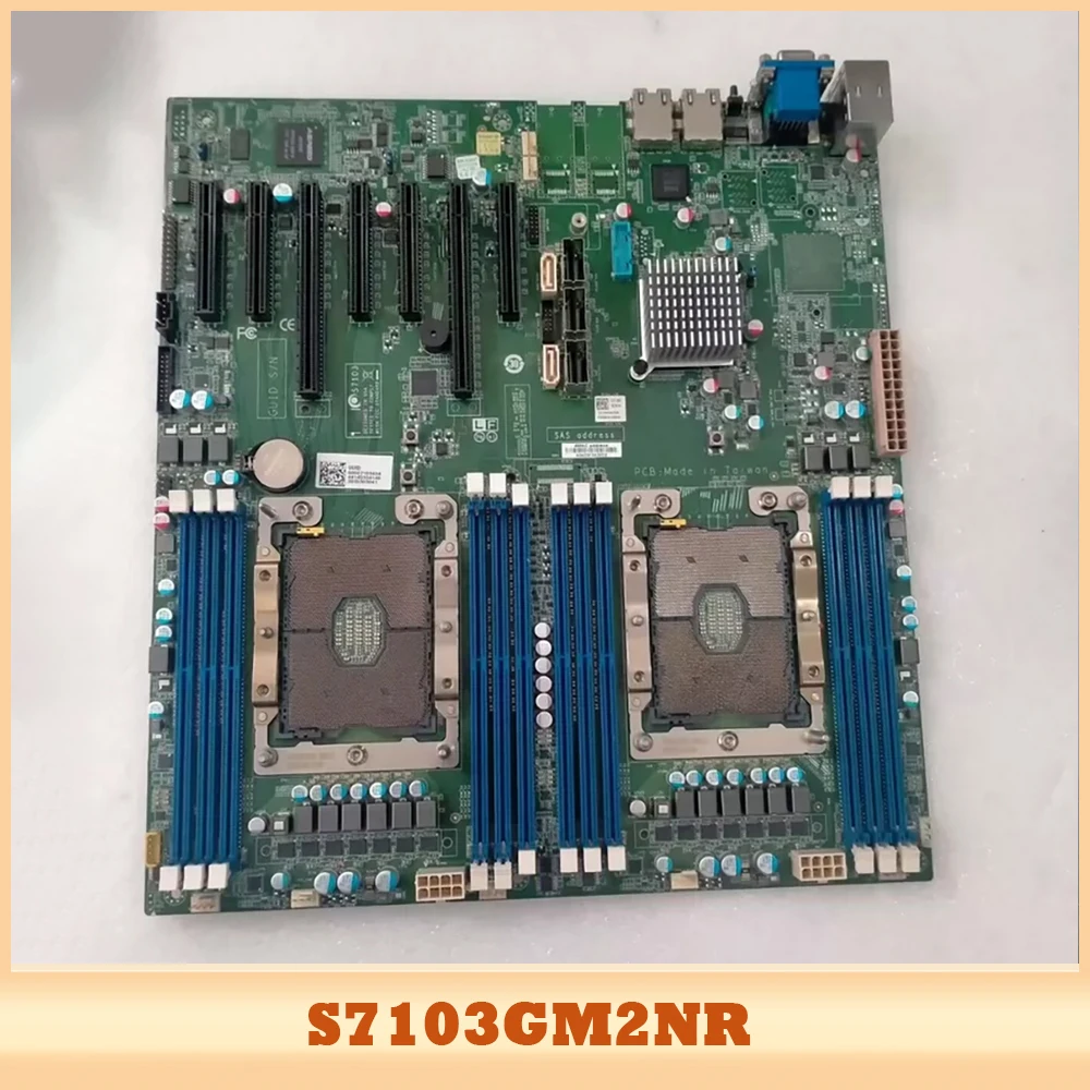 

S7103 GM2NR For TYAN Server motherboard LGA3647 C621 12DIMM S7103GM2NR