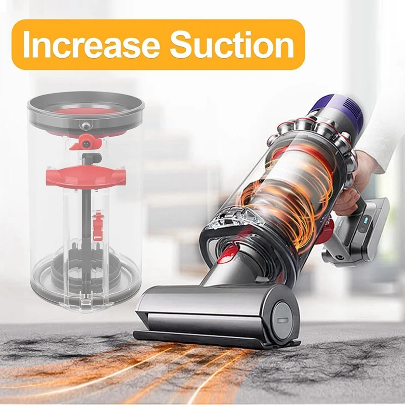 970050 -01 Sostituzione del contenitore della polvere aggiornato per Dyson V11 V15 SV14 SV15 SV22 Contenitore per aspirapolvere, contenitore per aspirapolvere 965443 -01