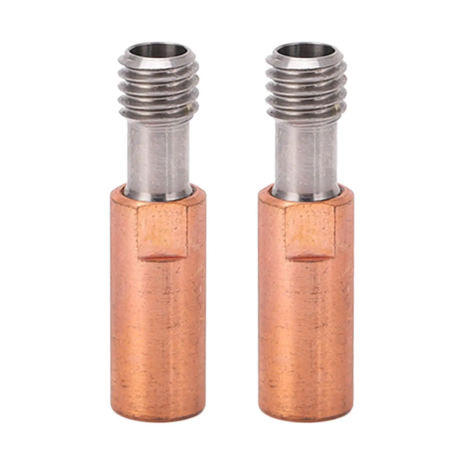 

Bimetal Throat Nozzle Bayonet Design 3D Printer for hotend Replacement Part High Temperature Resistance