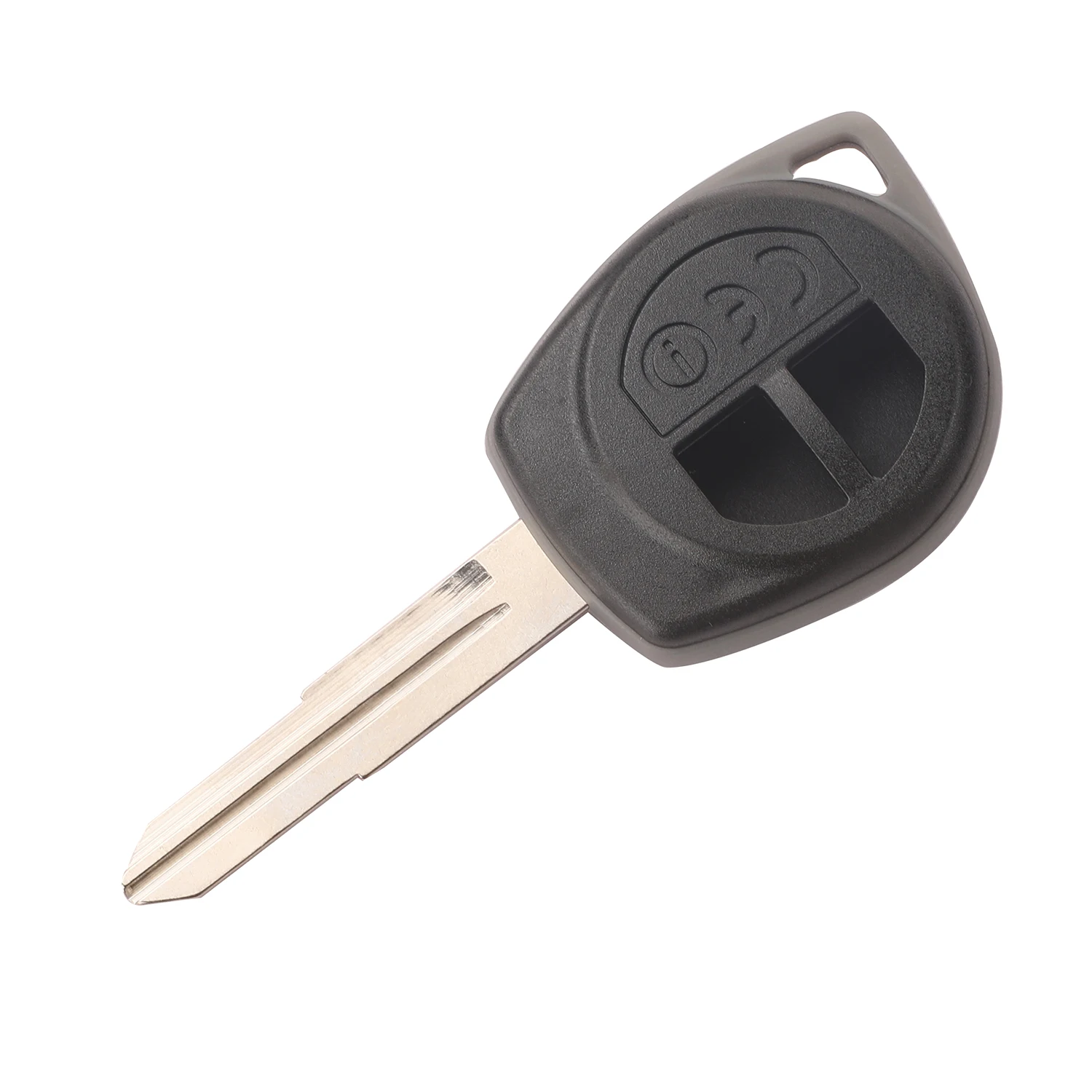 jingyuqin 2 Button Key Shell Car Remote Case circle Remote Cover No Rubber Pad For Suzuki Swift SX4 ALTO Vitara
