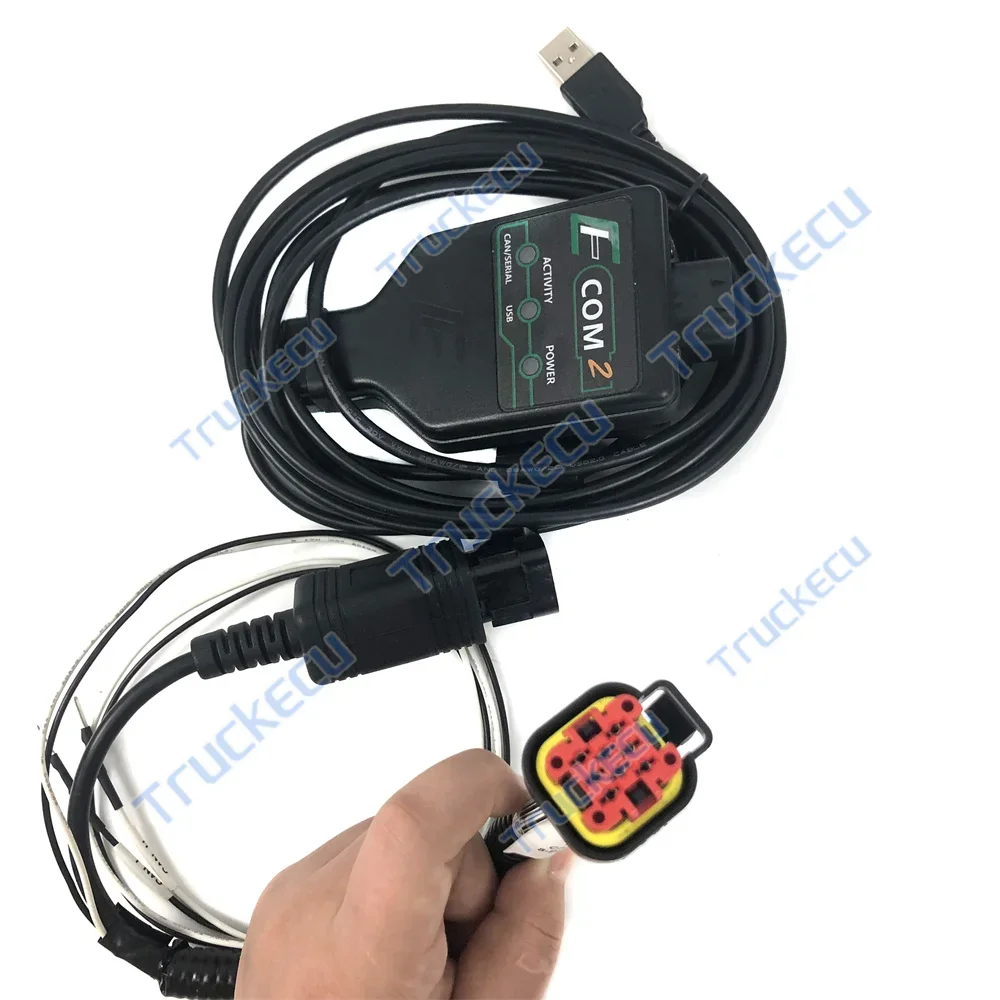(CAN) to USB hardware interface for Ecom 2 YUCHAI Xichai engine fault diagnosis equipment sensor monitor EDIS ECI Communication