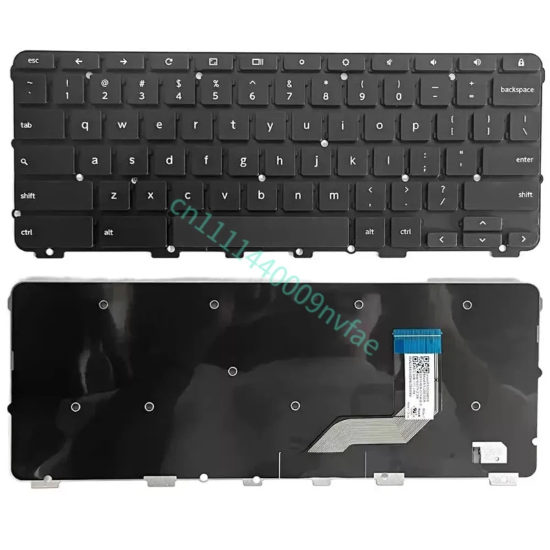 US for Lenovo Chromebook 300E 2nd Gen 2 3rd Gen 3 Laptop Replacement Keyboard 0.3