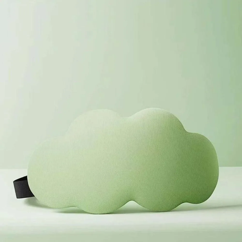 Clouds Ice Silk Blackout Eye Mask Soft Portable 3D Sleep Mask Light Isolation Shading Sleeping Mask Girls