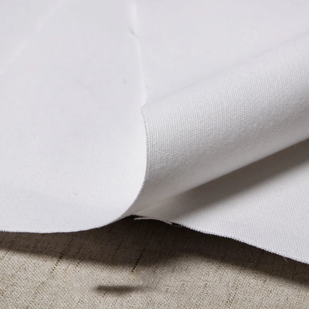 

6 Pcs Embroidery Base Fabric Cross Stitch Cloth White Tablecloth 14 Count Su