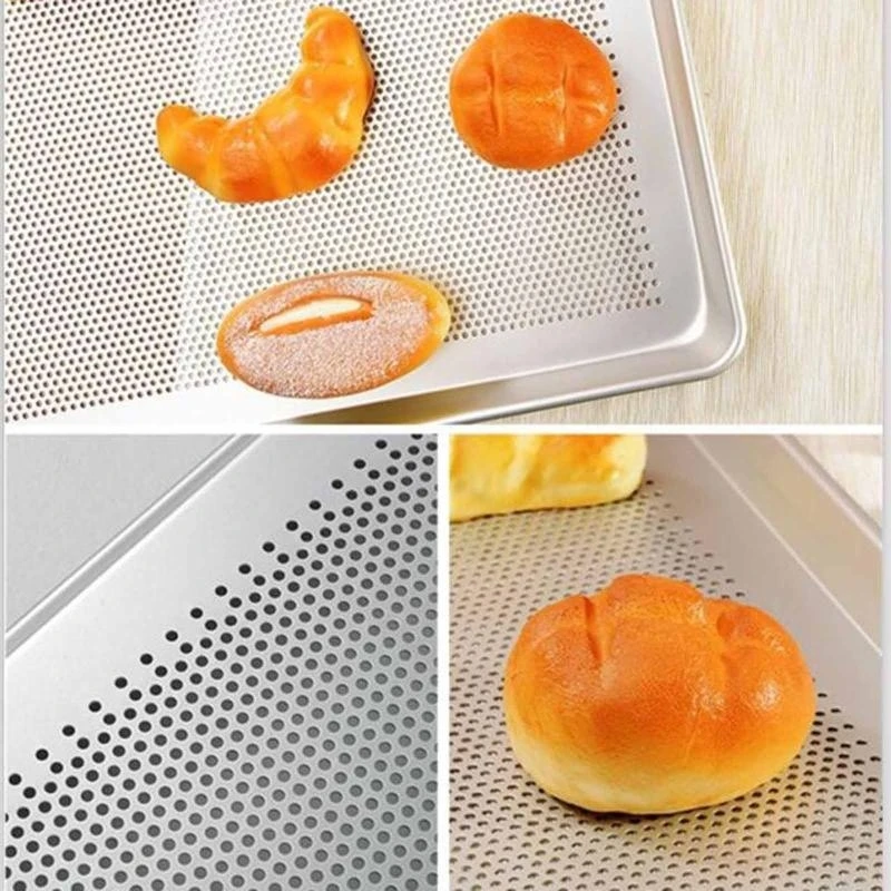XX9B Perforated Baking Pans Perforated Pans Perforated Steam Pans Aluminum Alloy Material for Cafeteria Fast Restaurants