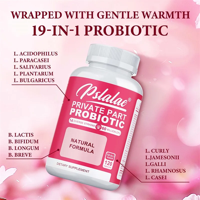 Private Parts Probiotics - Balances Women's PH Levels, Reduces Vaginal Odor, Promotes Vaginal & Urinary Health,Enhances Immunity