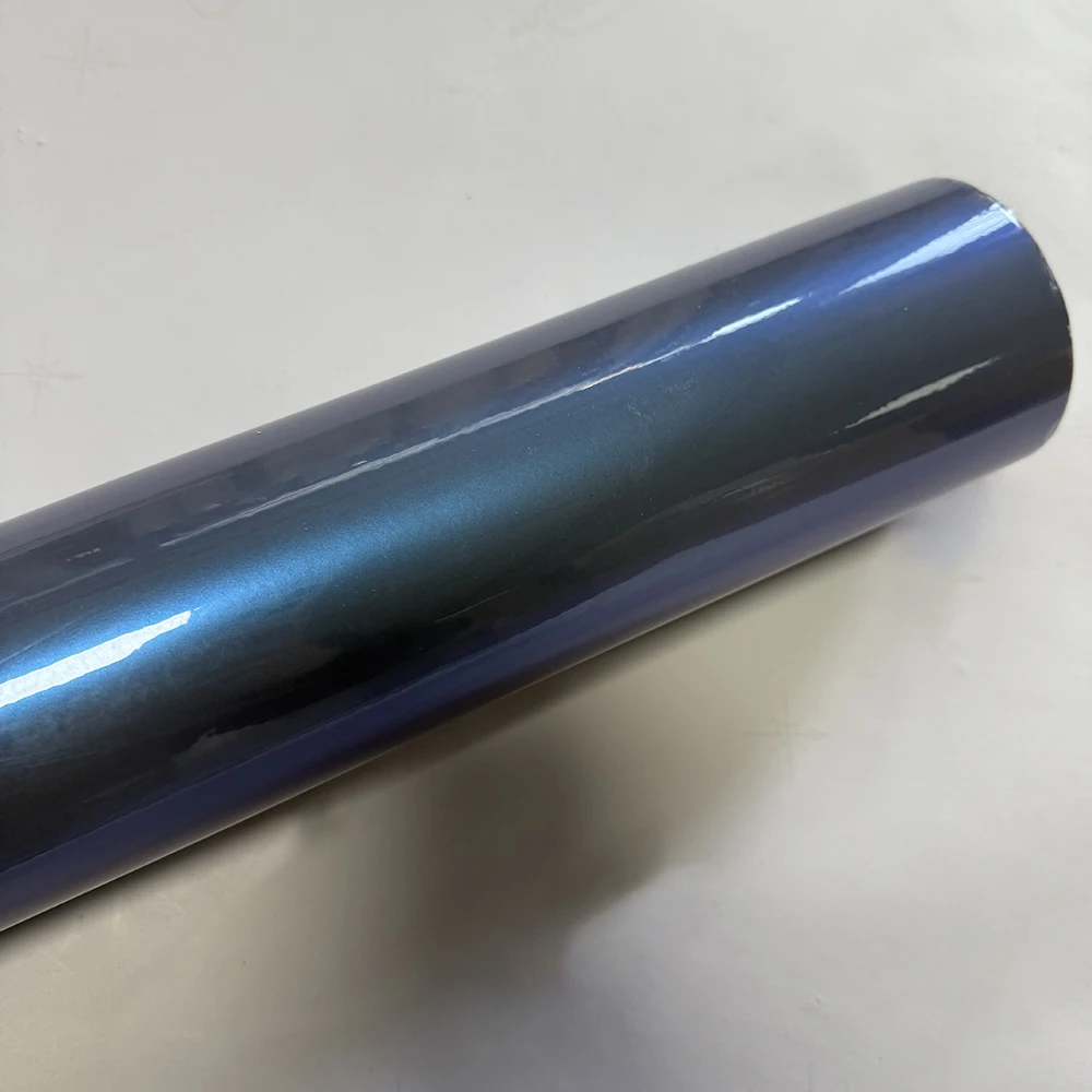 카멜레온 글로스 다크 그레이 라이트 그레이 차량 비닐 랩 필름 셀프 접착식 자동차 바디 DIY 스티커 데칼 시트 에어 버블 방출