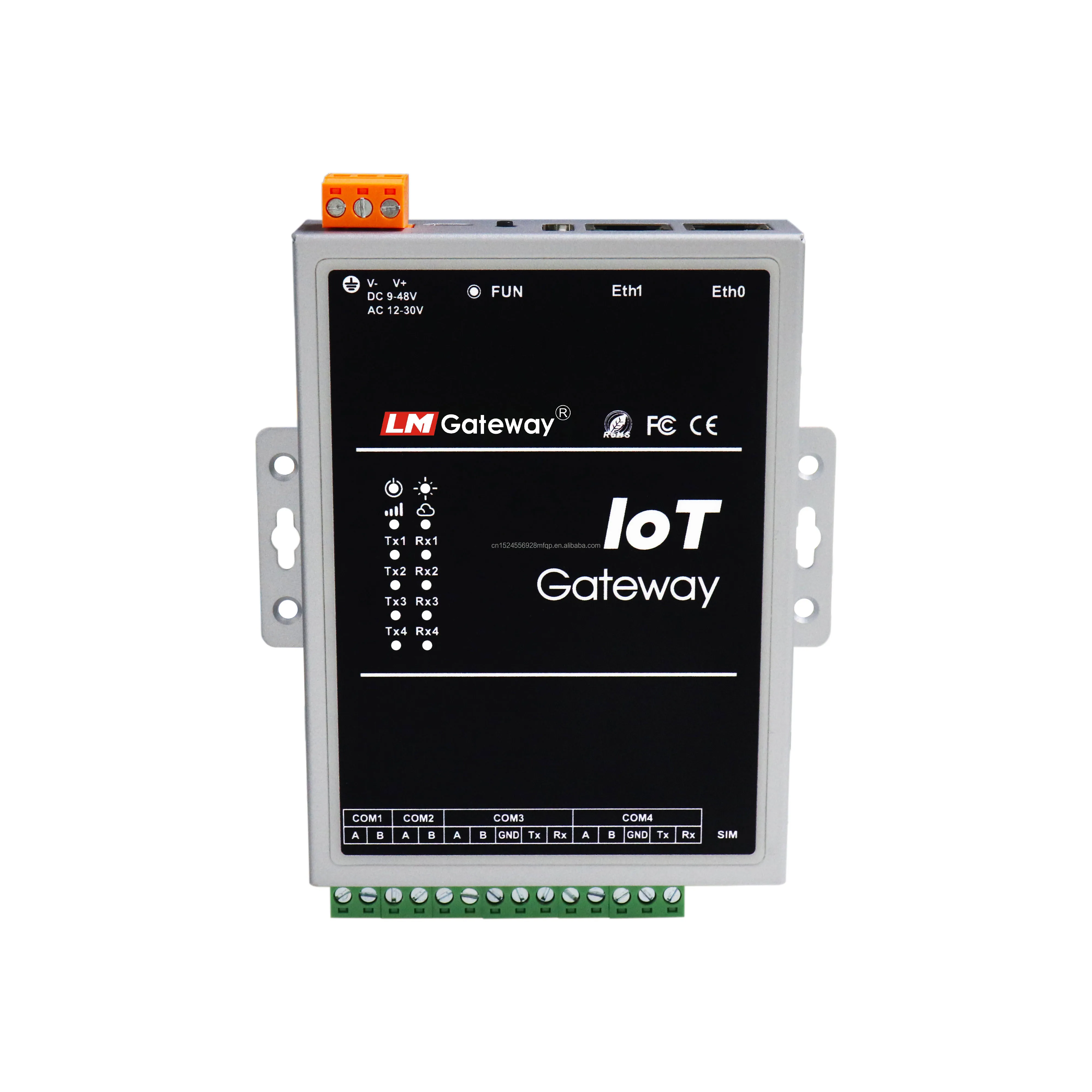 LM 414 IoT Gateway Modbus BACnet OPC IEC104  to MQTT HTTP Industrial Gateway