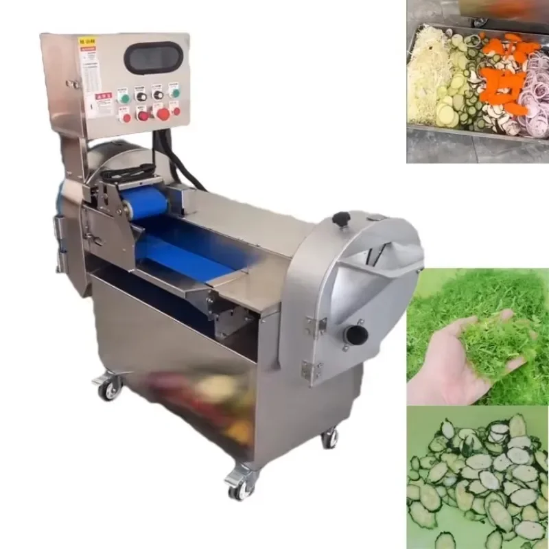 

Heavy Professional Vegetable Chopper Cutter Machine Stainless Steel Slicer for Commercial Kitchen Use