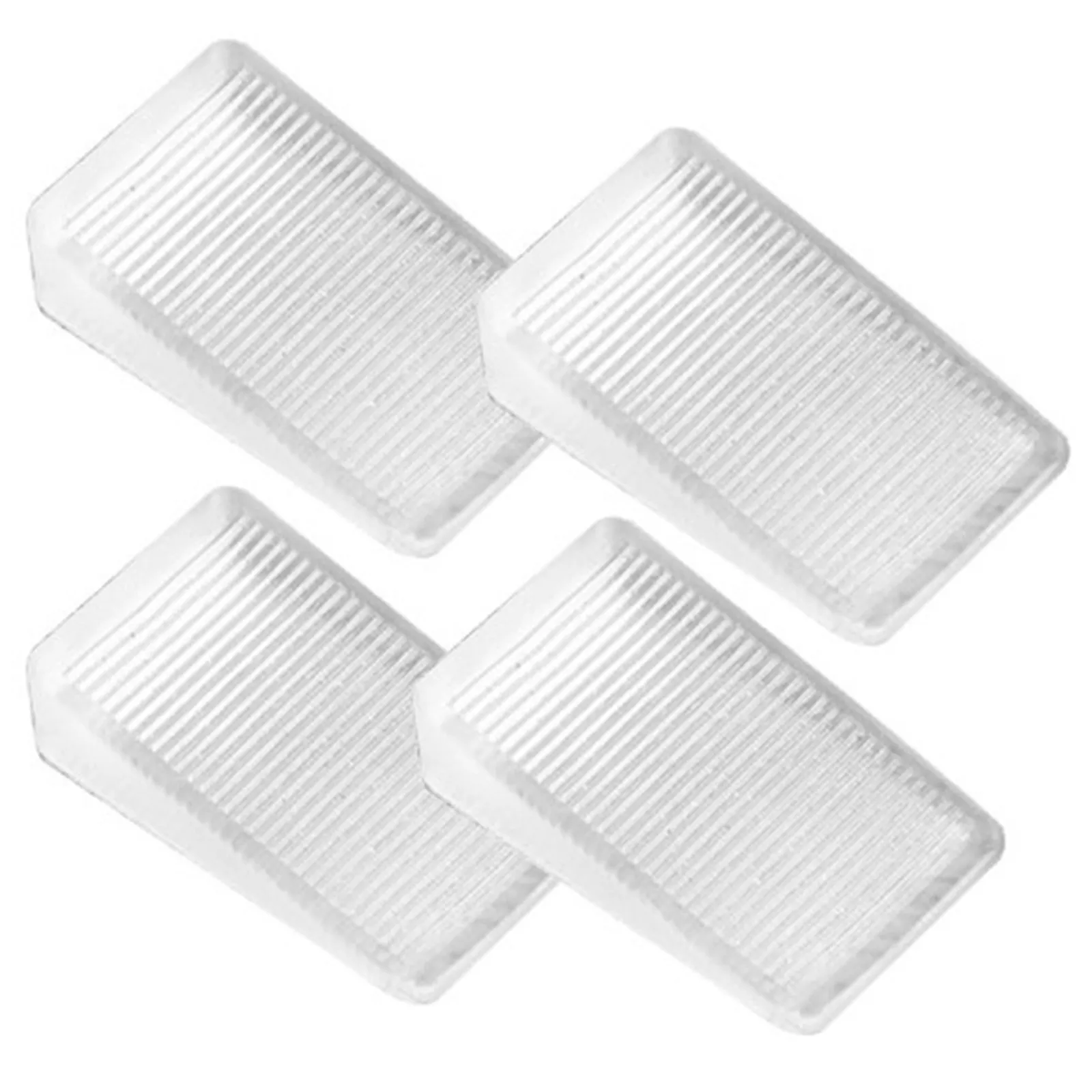 4Pcs Furniture Shims For Levelling Cabinet Table Leg Table Sofa Leveling Feet Risers Wedges Levelers Rubber Stabilizer Leveling