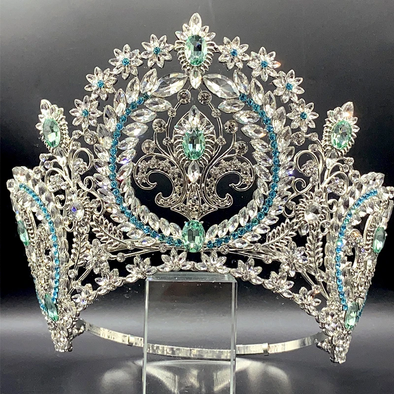 2023 Miss Supranational  Large Crown Tiara Beauty Pageant  Jewelry