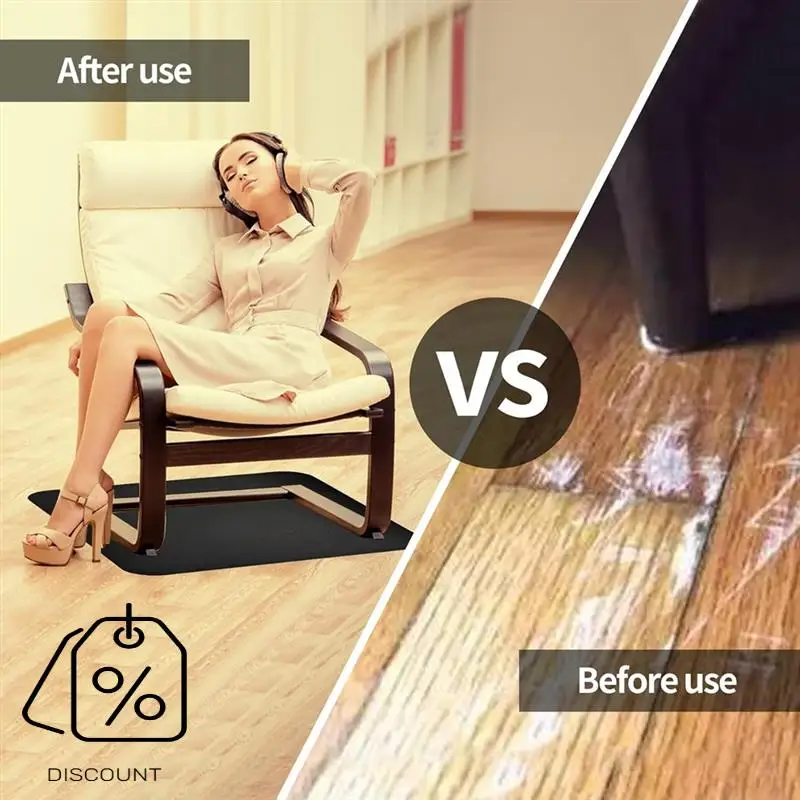 ABJO-almohadillas reclinables para suelos de madera dura, almohadilla antideslizante para muebles, almohadilla antideslizante para suelo, Protector de suelo para muebles antideslizante