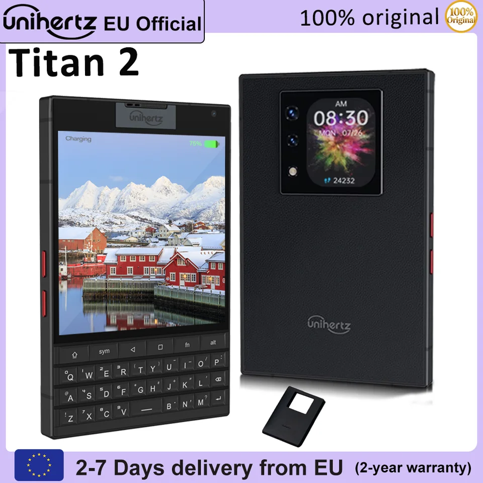 Unihertz Titan 2 Smartphone Android 15 with Physical Keyboard 5G