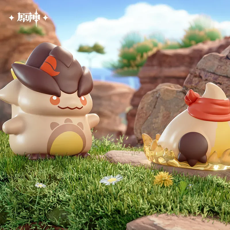 miHoYo ゲーム公式原神インパクト Natlan ドレイクシリーズミニ卵ボックスアニメ飾り漫画人形アクセサリーコスプレハロウィンギフト