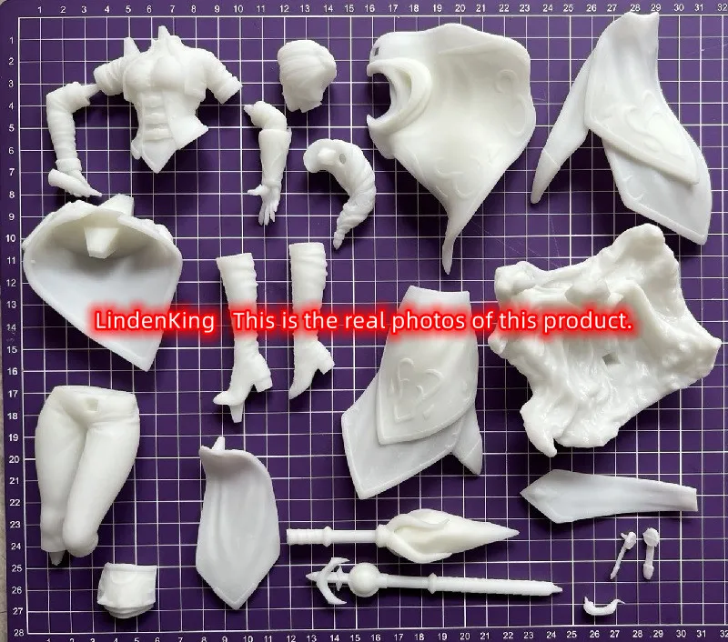 LinDeekin D489 Customized 3490 Garage Kits Unpainted Figure GK Models White resin Unassembled Jigsaw puzzle of character models