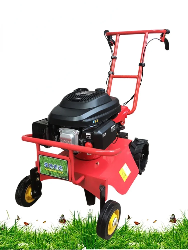 

Hot sales Weeding Machine Grass Trimmer Lawn Mower Hand Push Self-Walking Weeding Machine Lawn Mower. Shredder