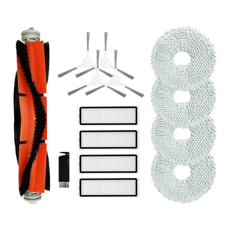 

[NEW!N92R】 For Robot Vacuum S10+ / S10 Plus / B105 Roller Side Brush Hepa Filter Mop Rag Cloths Robot Vacuums Spare Parts
