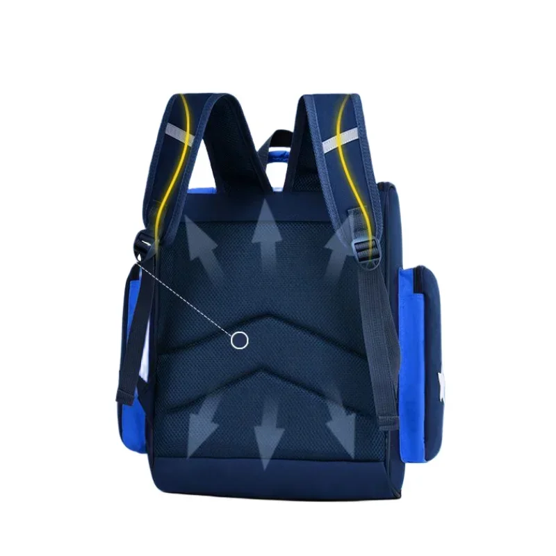 Marvel Spiderman Cartoon Anime Boys and Girls 1-3-6 Grade Children Cute Space Waterproof School Bag Kindergarten Shoulder Gifts