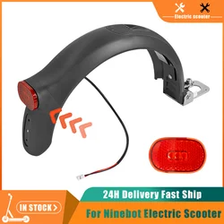 Rear Tail Light Waterproof Safety Signal Warning Lights For Segway Ninebot E25 E45 E22D Electric Scooter Brake Lamp Accessories