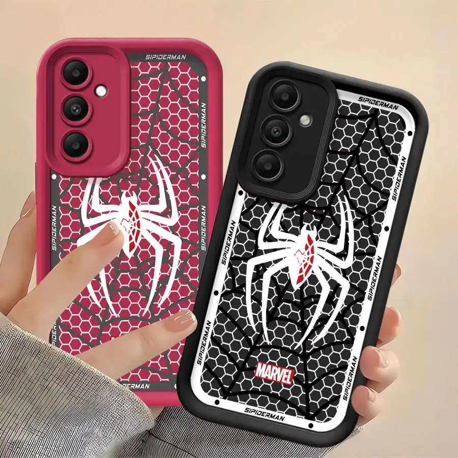 HOT Marvel Spider Man Case for Vivo Y30i Y30 Y51 Y67 Y21 Y50 Y36 Y22 2022 Y21A Y20i Y35 Y27 Y20S Y12S Y03 Y16 Y15S Y02 Cover