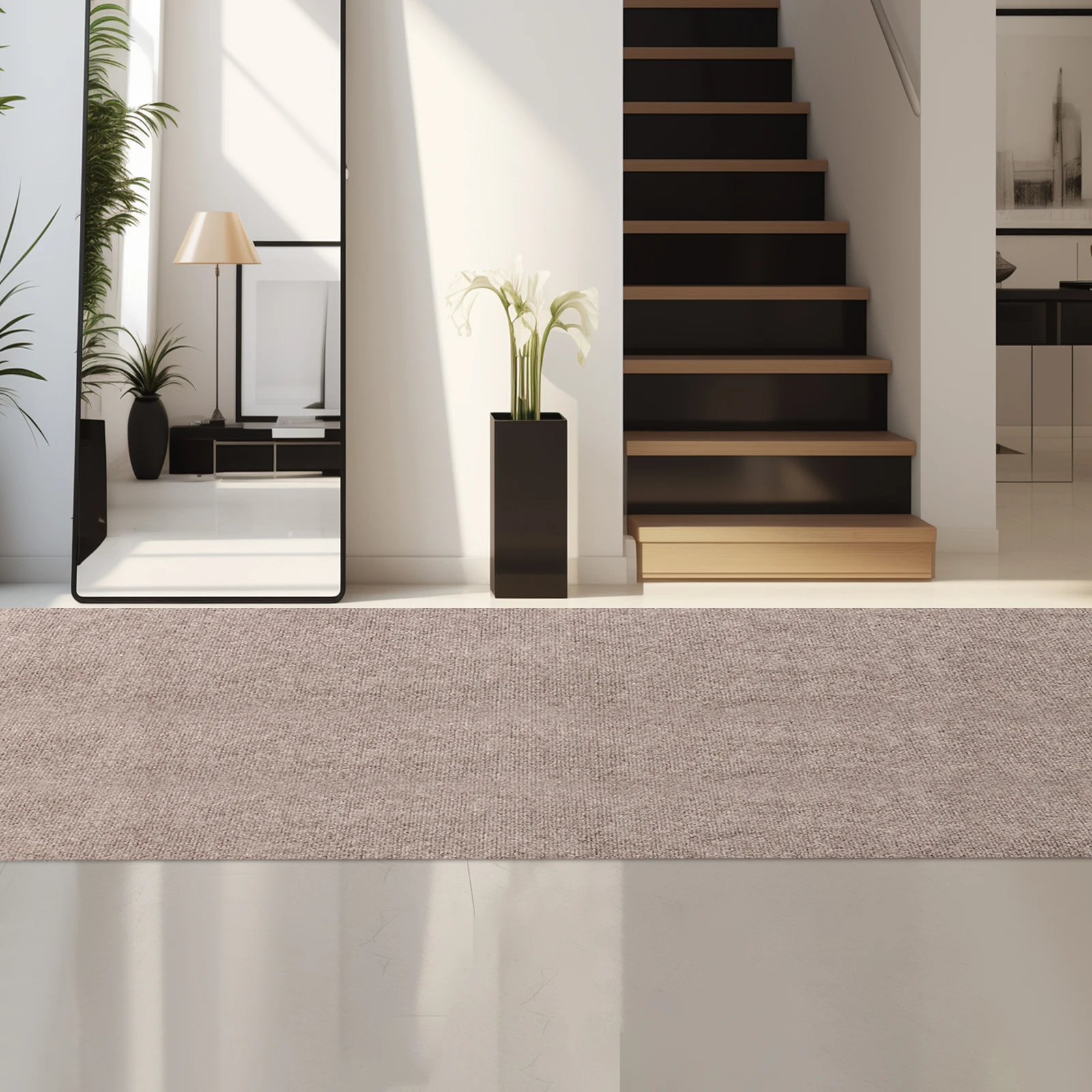 1.2 متر * 3 متر الطراز الحديث الجمل الملونة سجادة غرفة معيشة الأوساخ مقاومة للاهتراء المضادة للانزلاق أريكة طاولة القهوة السجاد