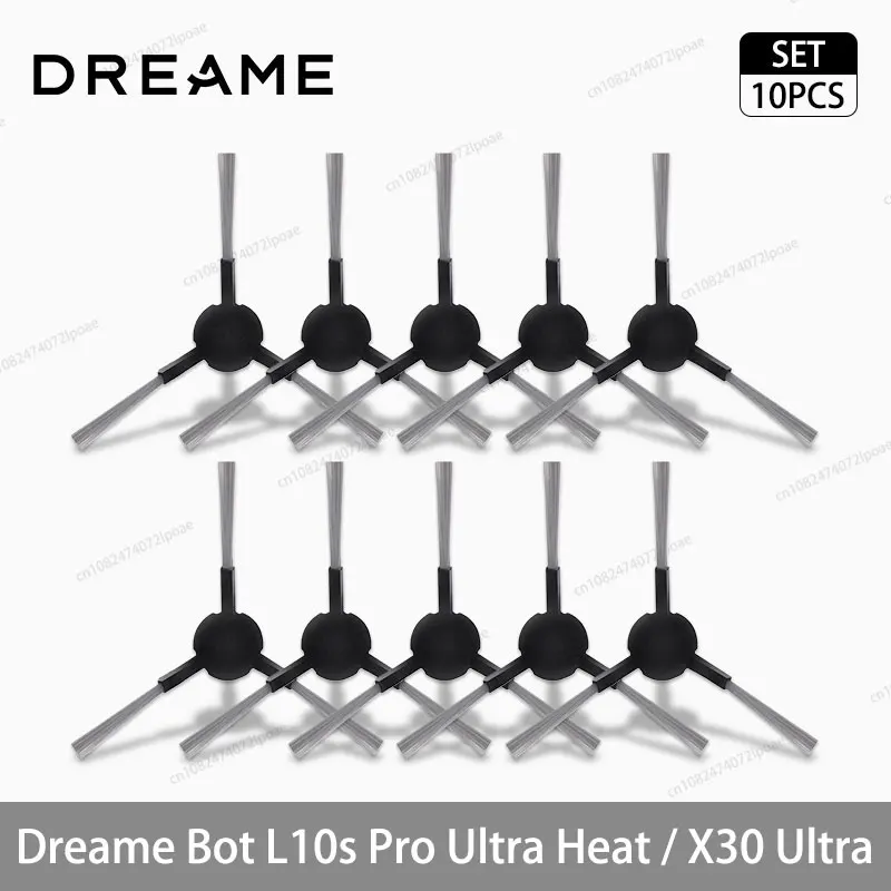 Dreame L10s Pro Ultra Heat / X30 Ultra Robotstofzuiger Accessoires Hoofdzijborstel Mop Doek Hepa Filter Stofzak Reserve