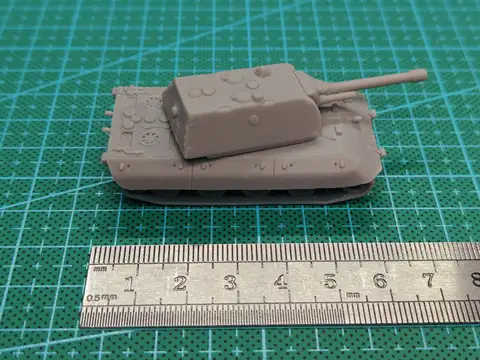슈퍼 헤비 탱크 모델 키트, 1/144 체중계 E100