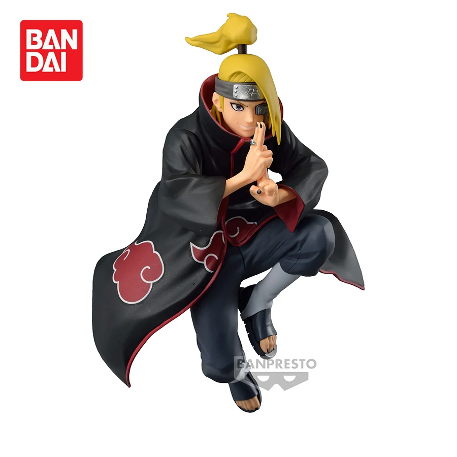 Banpresto Naruto figuras de Anime estrellas vibratorias Deidara figuras de acción de PVC Naruto Shippuden figuras juguetes de modelos coleccionables