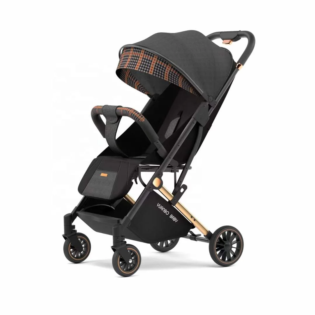 High Quality Foldable Baby Strollers Lightweight One Hand   Carriage Stroller