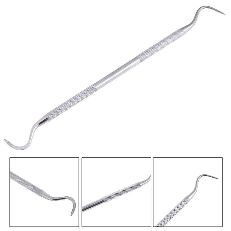 Doppelendige Dentalsonde Zahnmedizinisches Instrument Doppelendiges Design Zahnreinigungs- und Untersuchungswerkzeug für die Mundpflege zu Hause – Detail 8