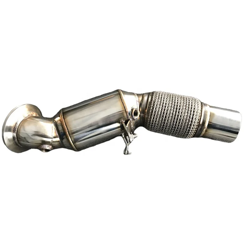 

High Quality Exhaust Downpipe for540 G30/G38 3.0T 2017-2022 Car Exhaust System Stainless Steel High Flow Catted Downpipe