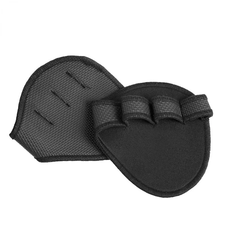 Lifting Dumbbell Skid Gloves Unisex Anti Weight Four Finger Fitness Gloves Grips Pads Gym Workout Sports for Hand Protector