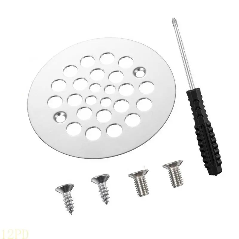 12PD Bathroom Drain Cover Set Standard Measurements Center to Center 2 5/8 In