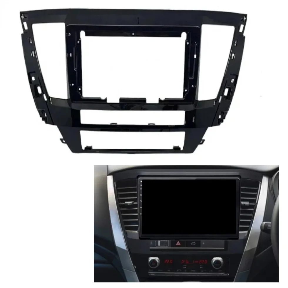 

Android 2Din Car Audio Dvd Multimedia Player For Mitsubishi 2020 Pajero Sport Car Gps Navigation Panel Dashboard Frame