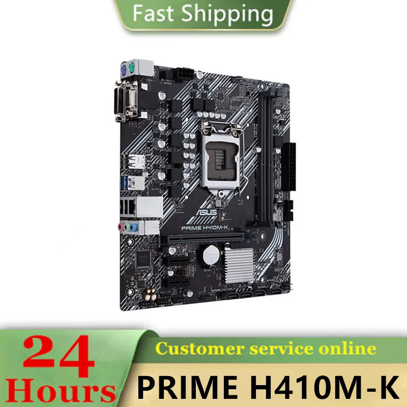 100% Test PRIME H410M-K DDR4 LGA 1200 i7/i5/i3 USB3.0 M.2 SATA3