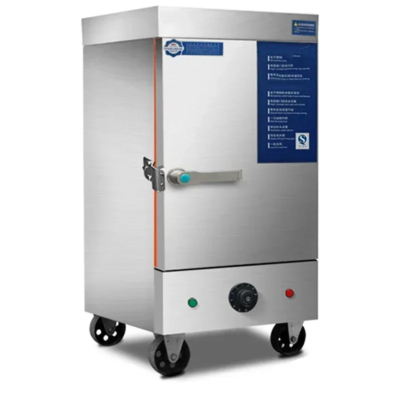 

%a Commercial Electric Steam Box Steaming Boiler 220V/380V Rice Steaming Steamed Buns Steaming Cabinet Vertical